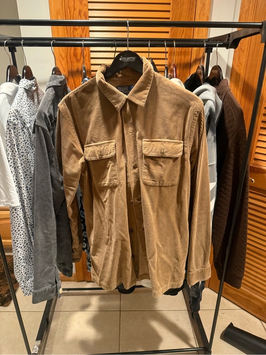 Ralph Lauren Other - Ralph Lauren Tan Corduroy Shirt Jacket